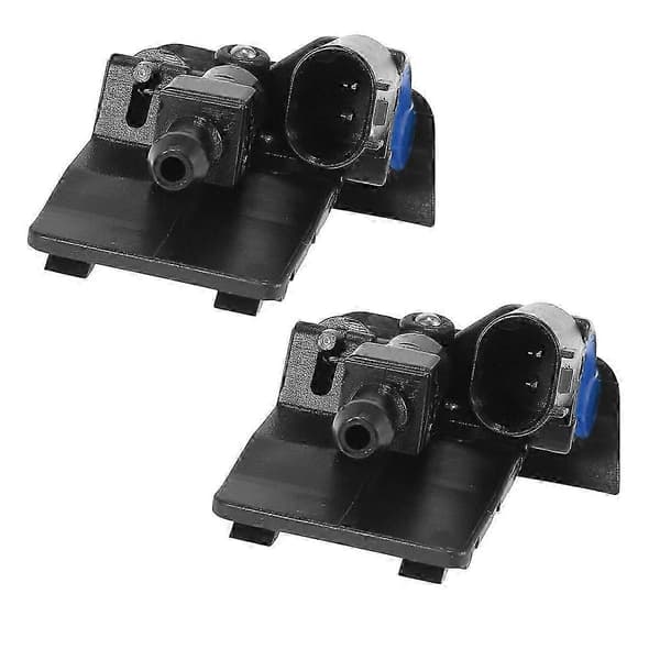 2X Ny frontrutespylerdyse frontrutedyse jet 61667183343 for - X1 E84 / X6 E71 E72 Black