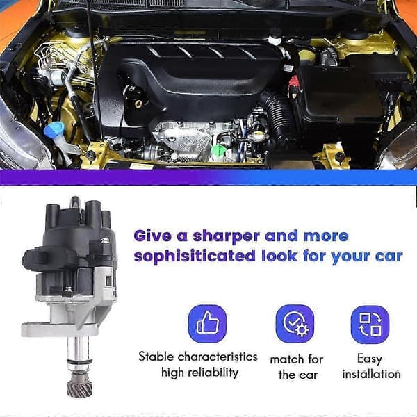 Egnet til Escudo Vitara X-90 G16A Tændingsfordeler 33100-70E00 BlackSilver