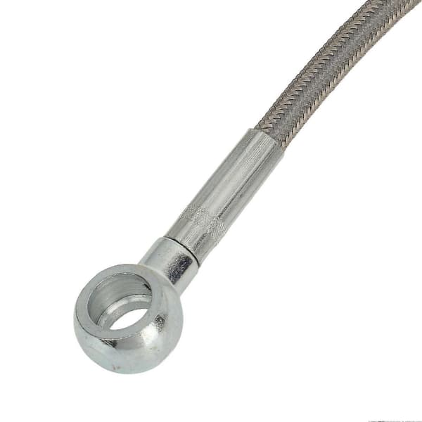 Olietilførselsledningsslange 11361705532 Rustfri stål Rustfri Turbo Olietilførselsledning til E36 E46 E39 E85 E86