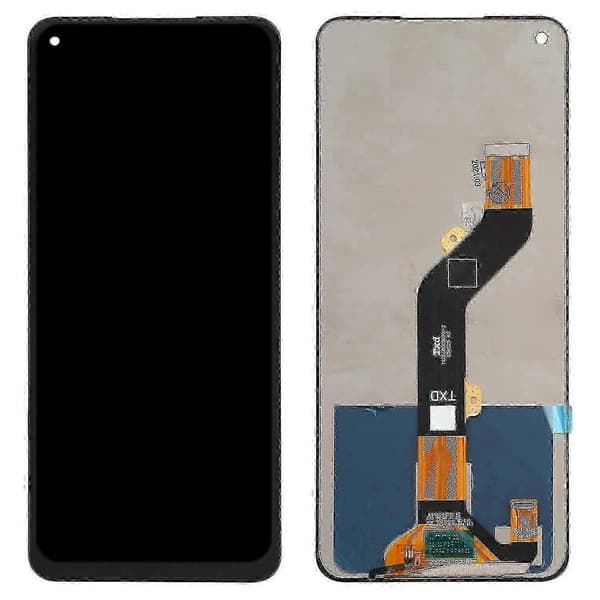 Udskiftning Komplet Samling LCD Skærm Digitizer Touch Panel til Tecno Spark 6 KE7