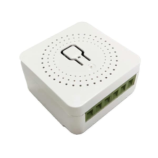 Tuya Smart Wifi Switch Module 16A 220V APP Fjärrkontroll Jog Självlåsande Relä Röststyrning Alex
