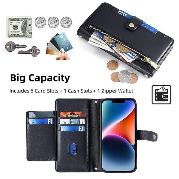 Lynlåspung-etui til Samsung Galaxy A54 5G Black