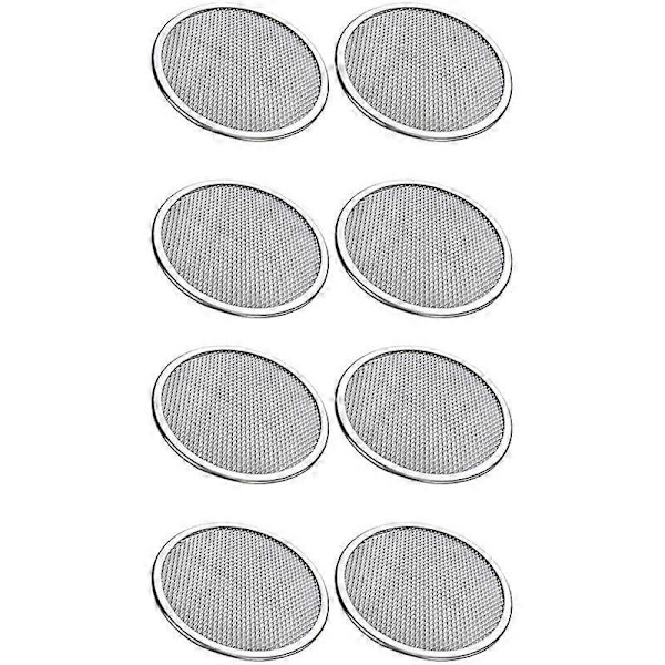 [13R] 8-pack Sprouting Screen Lids, Stainless Steel Lid Screen