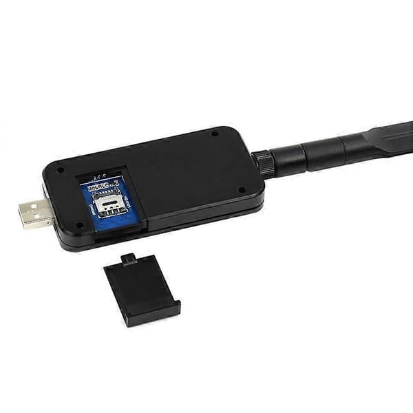 Waveshare SIM7600G-H 4G DONGLE-modul, en internettilgangsmodul for Raspberry Pi GNSS global kommunikasjon black