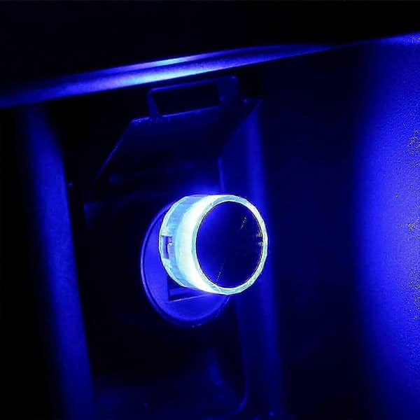 Atmosfärbelysning för bilinteriör Mini LED USB-lampa biltillbehör