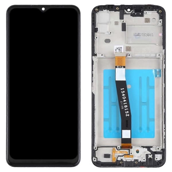 För Samsung Galaxy A22 5G (US Version)/(EU Version) A226 Grad C LCD-skärm och digitizer-enhet + Ram (utan logotyp)