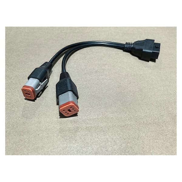 Til Harley Davidson Motorcykel 6Pin 4Pin til OBD2 16PIN Adapter OBD 2 Diagnostisk Scanner ELM327 Adapter