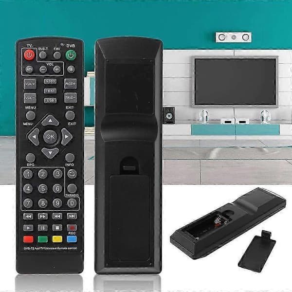 lämplig för dvb-t2 stb digitalbox fjärrkontroll 10m lång räckvidd
