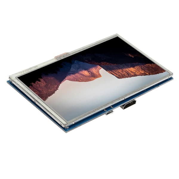 Pekskärm 5 tums HD Multimedia Interface LCD HD-skärm för RPI3 PI2/B-skärm