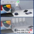 55W snabbladdare - Multi-område - 4 USB-portar - Kompatibel med iPhone, iPad, Samsung - Säkert skydd