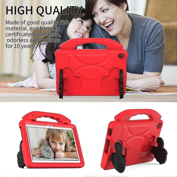 EVA surfplattefodral för Lenovo Tab M10 (3:e generationen) TB-328 Red