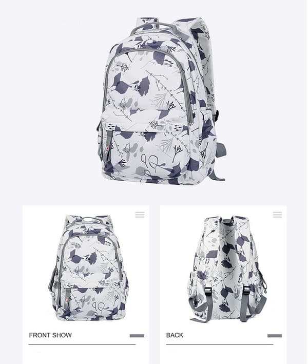 Backpack for School - School Backpack for Girls, 14-inch Laptop Backpack Waterproof Lightweight Daypack for University Bookbag