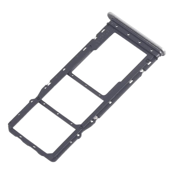 Til ZTE Blade A76 4G Z2474 SIM + Micro SD-kortbakke Silver