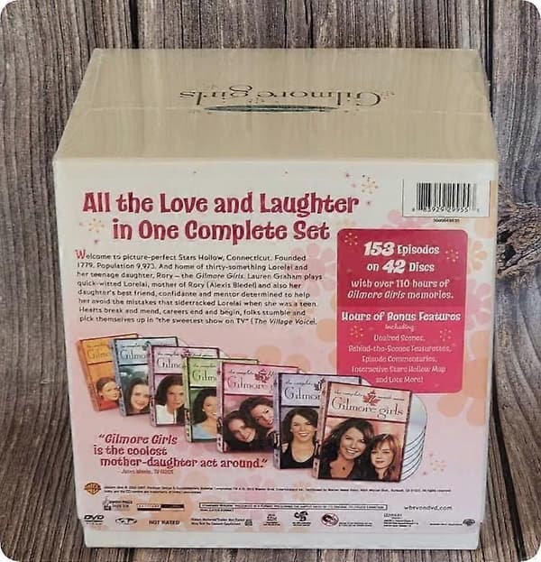 Gilmore Girls: Hele serien (ALLE 153 EPISODER PÅ 42 DVD-PLATER) NY