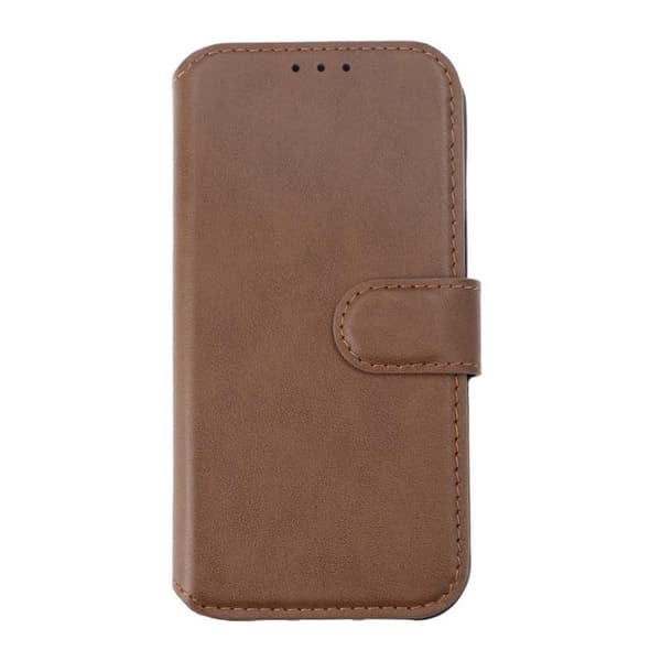 [13]iPhone 15 Pung Etui Læder Rvelon - Brun Brun brown