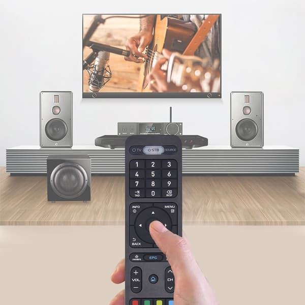 Comfortable Remote Control for Formuler 02F9 Z8 Z Alpha TVs - Easy to Use