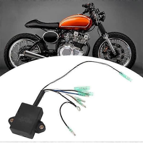 Tändspole CDI Motor Tändspole CDI-enhetslåda Montering Passar för 9.9 15 2-takts utombordare Tändspole motorcykellåda set