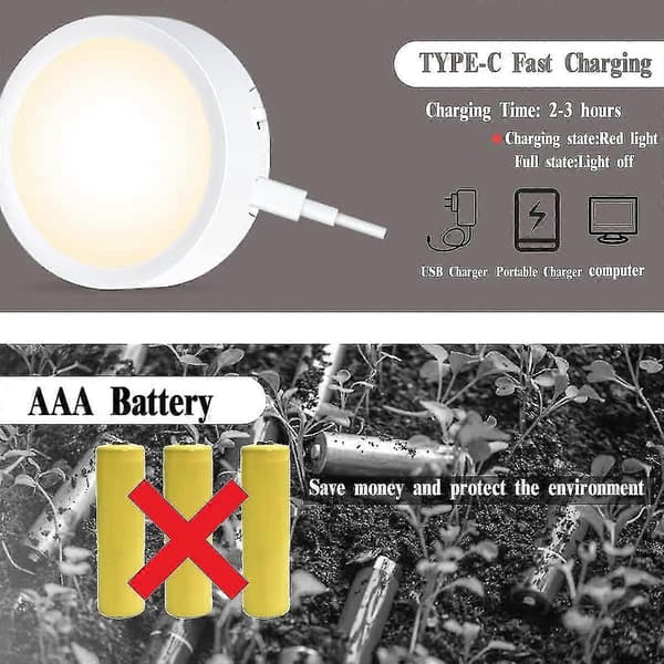 4-pack dimbara batteridrivna glödlampor trådlös belysningslösning