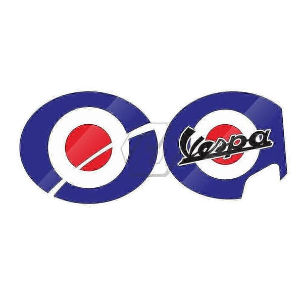 Til Piaggio Vespa Serie 2 Sei Giorni Gts 300 Motorcykel Dekaler Nummer 6