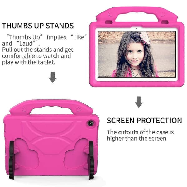 EVA surfplattefodral för Lenovo Tab M10 (3:e generationen) TB-328 Light red