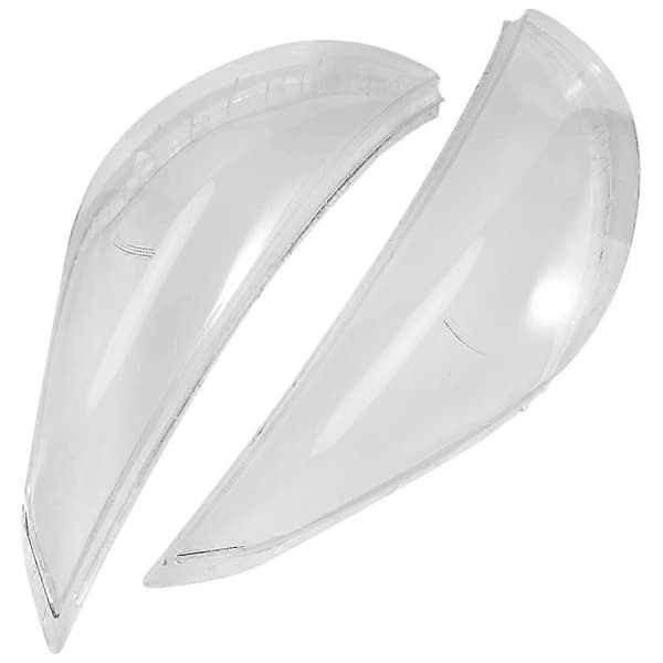 egnet for hyundai ix35 2009-2012 venstre og høyre frontlykt linsedeksel frontlampeskjerm Transparent