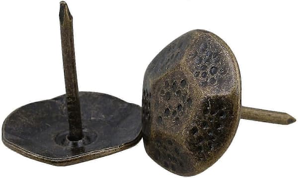 Möbelspik 23 x 20 mm Bronsfärg Förpackning med 50-26