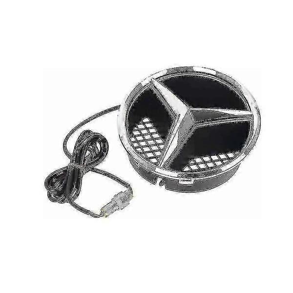 Mercedes Benz Frontgrill Krom 3 Stjerner 18,5 Cm Led Emblem - Passer til A B E Ml Cls R Glk
