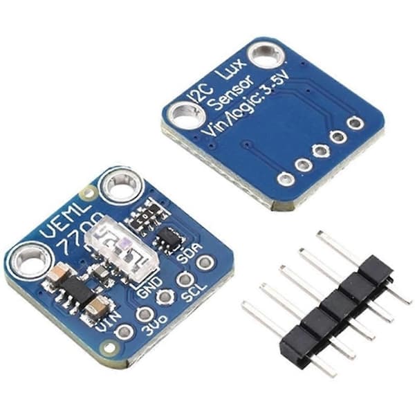 VEML7700 Omgivande Ljussensor 120k Lux Ljusmätningssensorbräda 3.3V 5V I2C IIC Gränssnitt för Arduino Raspberry Pi Blue
