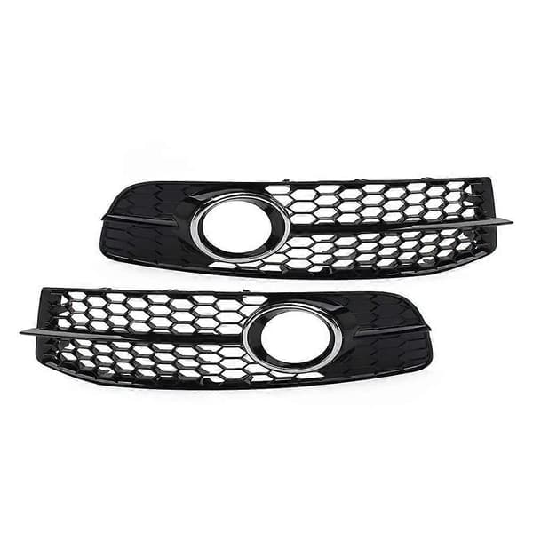Tåkelysgrilldeksel foran 4F0807681Q 4F0807682Q for A6 C6 Facelifted 2009-2012 Tilbehør