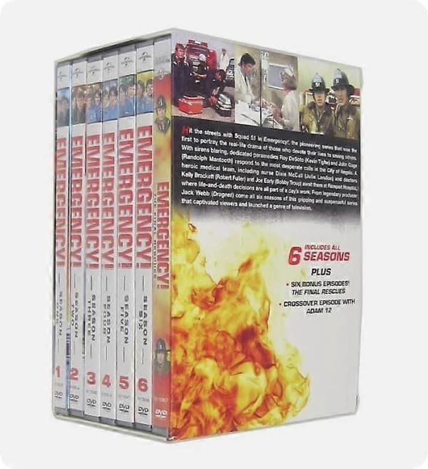 Emergency!: The Complete Series sæson 1-6 (DVD, 2016, 32-disk sæt)