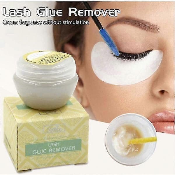 3-pack krämremover för semi-permanenta fransförlängningar, 5g vardera