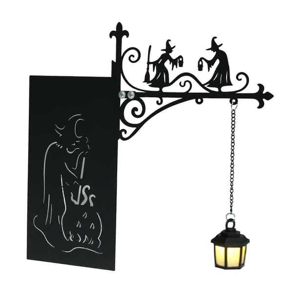 Halloween Bogreol Belysning Læselampe til Bogorme LED Bogkrog Lys til Studiekrog Bibliotek til Bogelskere Black
