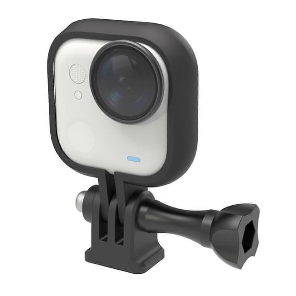 TKdaddy För Insta360 Go Ultra Skyddsfodral Actionkamera PC-ram Stötsäker med 1/4\"-adapter