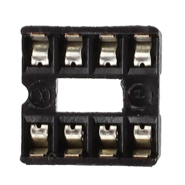 10 x 8-benet DIP IC-sokkeladapter loddetype sokkel