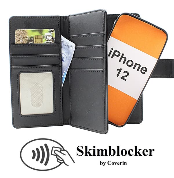 Skimblocker iPhone 12 XL Magnet Pungcover