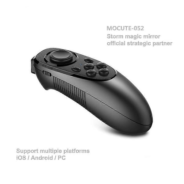 MOCUTE 052 VR Spill Trådløs Bluetooth Mobil Fjernkontroll Gamepad for Android iOS PC Black