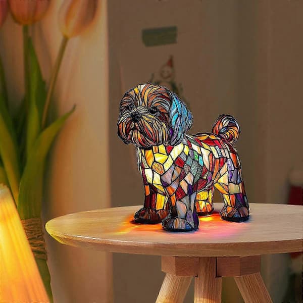 Miniature hundformet LED-bordlampe PUW5157 2025