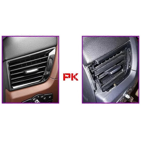 Dashboard Left Side Air Conditioning Cover for X1 E84 2010-2015 AC Vent Grille Accessories Black