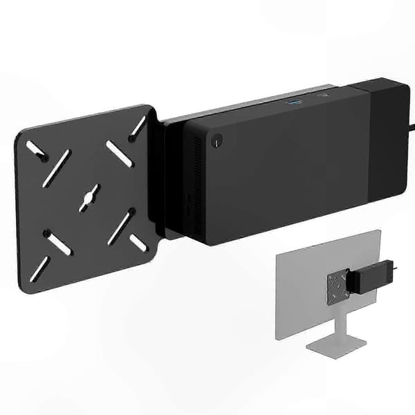 Universal VESA monteringsbeslag til skærmdockingstationer Black