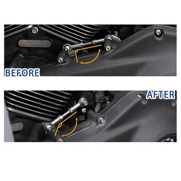 Neutral Gear Shift Assist Gear Shift Linkage Passar för Harley Touring 2018-2025 för Softail Svart Black