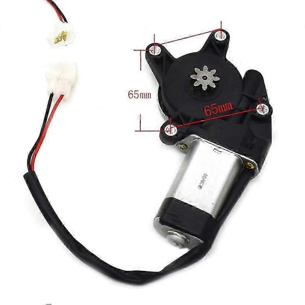 egnet for elektrisk bil vindusheis motor regulator løfter Black  Silver
