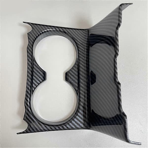 Til Mazda Cx-5 Cx5 KF 2017 2018 2019-2023 Interiørtilbehør Midterkonsol Vandkopholderpanel-JK Carbon brazing black
