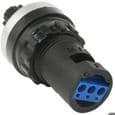 Sarja 2 LA42DWQ-22 22mm 5kΩ säädettävää pyörivää potentiometriä