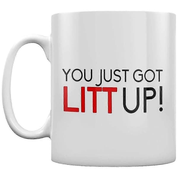 Du er lige blevet 'Litt Up' krus White 1 PC