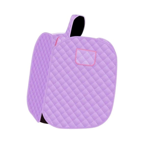 Portable Steam Sauna Tent Compatible with Home Use, Foldable Full Body Steamer with Adjustable Temperature - Good Lilac