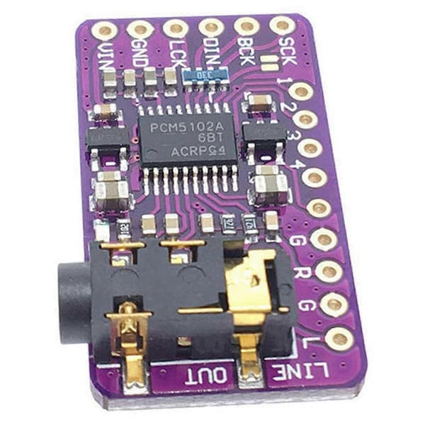 PCM5102 I2S IIS Digital Audio Decoder Modul til