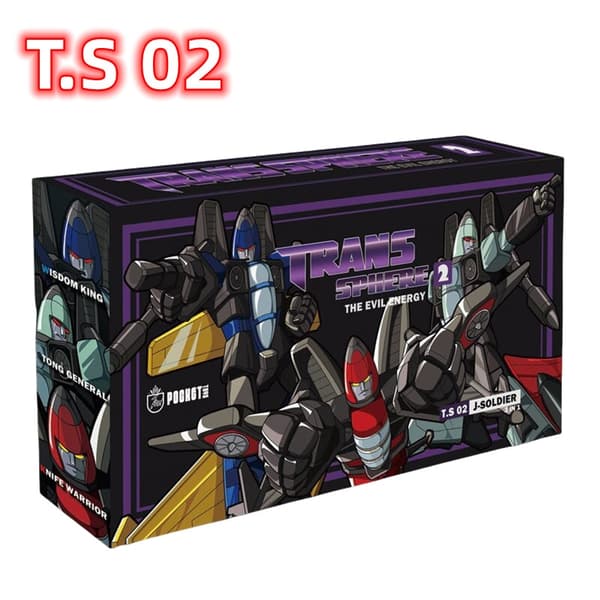 G1 Transformation Robot Legetøjssæt: Starscream, Skywarp, Thundercracker - Småskala Flyfigurer TS02