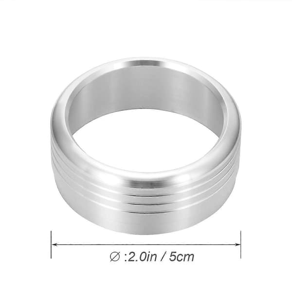 Luftkonditioneringsringskydd Silver Aluminium Klimatvredringar för 3 st Silver