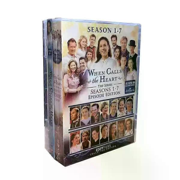 When Calls the Heart: The Complete Series Sæsoner 1-9 DVD-samling, 23-disk sæt, engelsk drama