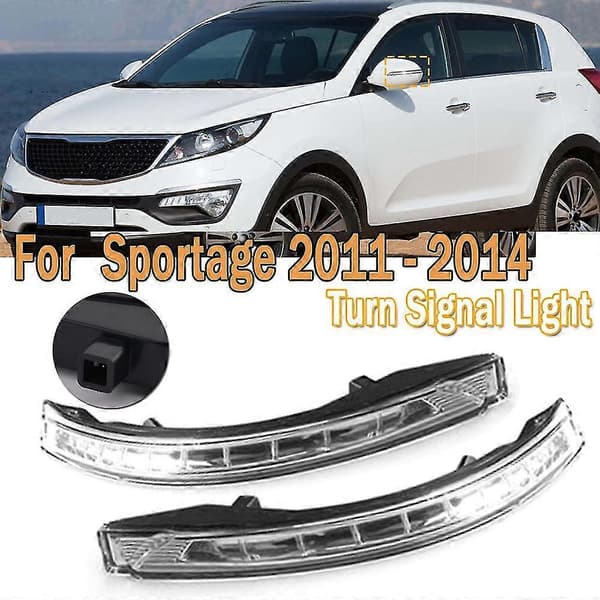 Bil LED bakspeil blinklys for 2011-2014 87614-4t000 87624-4t000